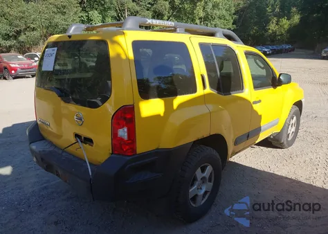 2006 Nissan Xterra S from USA, damaged, VIN 5N1AN08W76C517507